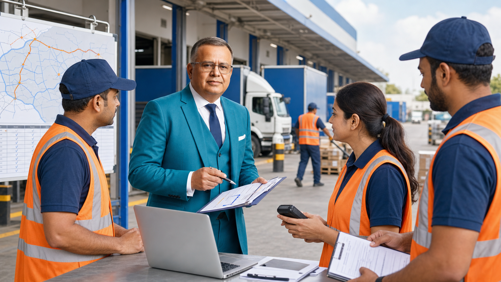 Logistics dispatch and transport process support